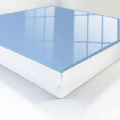 Decorative key box Baby blue minimalist style
