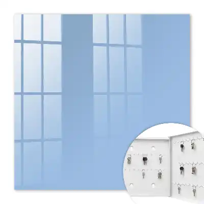 Decorative key box Baby blue minimalist style