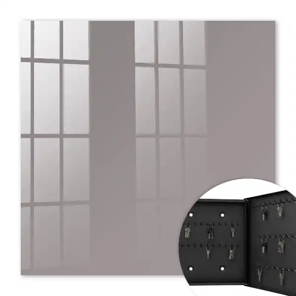Wall mounted key box Ash gray elegance peace