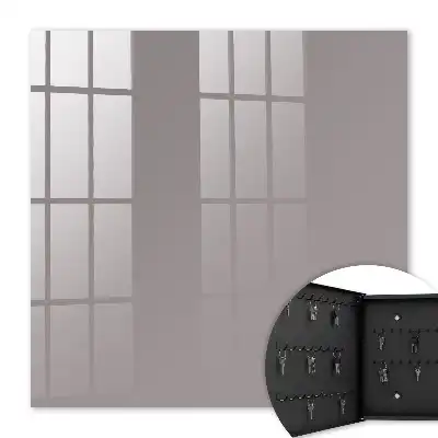 Wall mounted key box Ash gray elegance peace