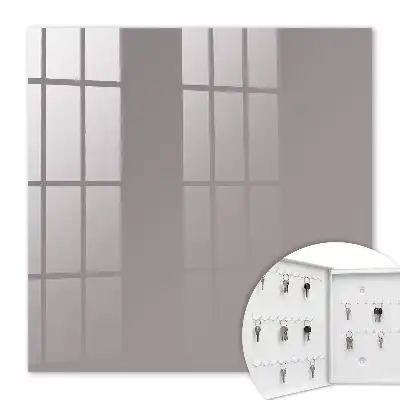 Wall mounted key box Ash gray elegance peace