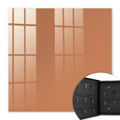 Decorative key box Dull orange warm energetic