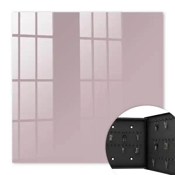 Key cabinet Pastel lilac delicate minimalist