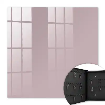 Key cabinet Pastel lilac delicate minimalist