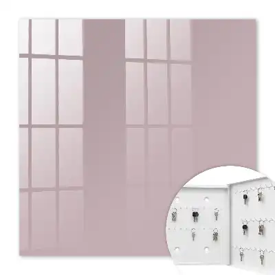 Key cabinet Pastel lilac delicate minimalist