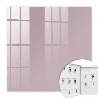Key cabinet Pastel lilac delicate minimalist
