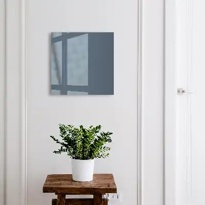 Wall mounted key box Pastel navy blue color