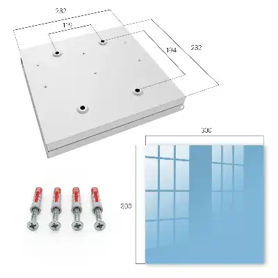 Key box for home The color blue, peace, elegance