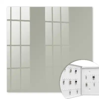 Decorative key box Neutral gray subtlety calm