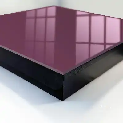 Key cabinet Burgundy color, uniform texture