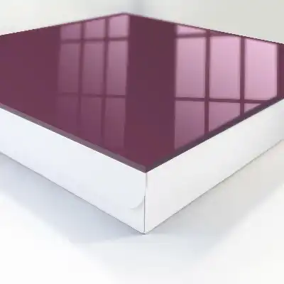 Key cabinet Burgundy color, uniform texture