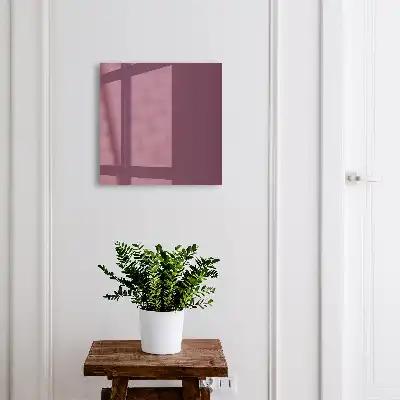 Key cabinet Burgundy color, uniform texture