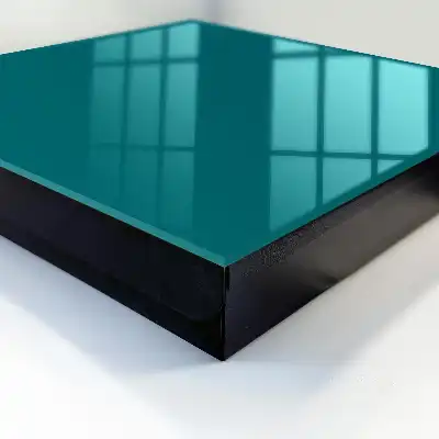 Wall mounted key box Dark turquoise elegance modernity