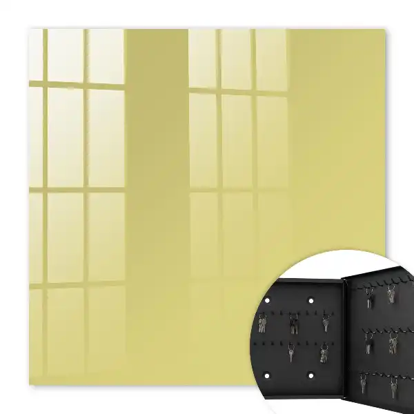 Key box for home Light mustard for minimalists