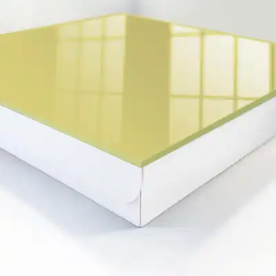 Key box for home Light mustard for minimalists