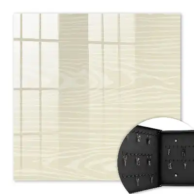 Key cabinet Wooden structure neutral palette