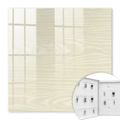 Key cabinet Wooden structure neutral palette