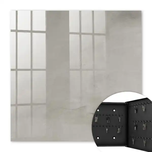 Key box for home Gray texture with a minimalist look