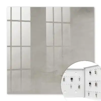 Key box for home Gray texture with a minimalist look