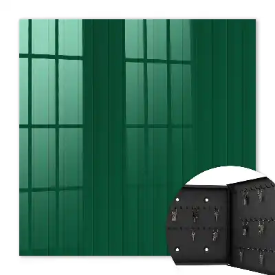 Decorative key box Green stripes full of harmony