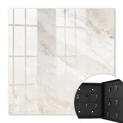 Key cabinet Marble neutral pattern