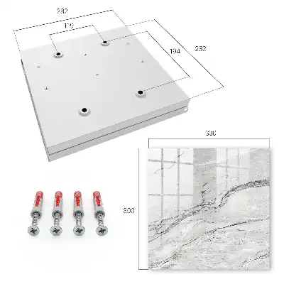 Wall mounted key box Stone pattern of unnecessary additions
