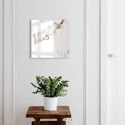 Key box for home Marble elegance against a white background