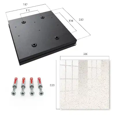 Key cabinet Dotted pattern elegance