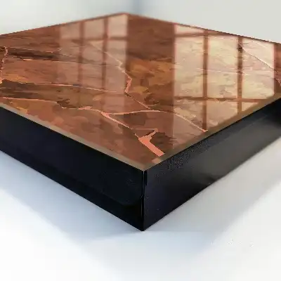 Wall mounted key box Stone texture without dot