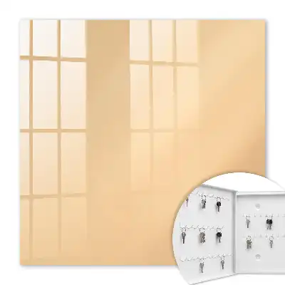 Decorative key box Beige solace elegant minimalism