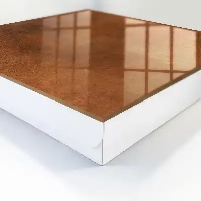 Key cabinet with earthy brown texture