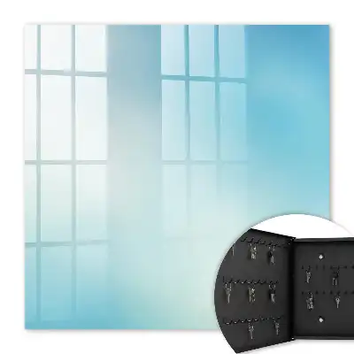 Wall mounted key box Heavenly Dream of Blue and White