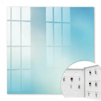Wall mounted key box Heavenly Dream of Blue and White