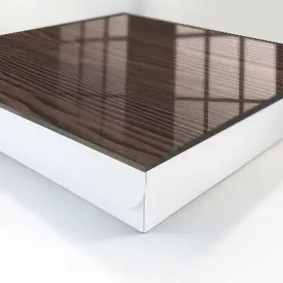Decorative key box Wood texture in a brown shade