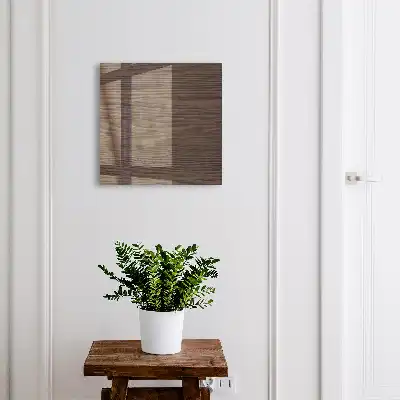 Decorative key box Wood texture in a brown shade