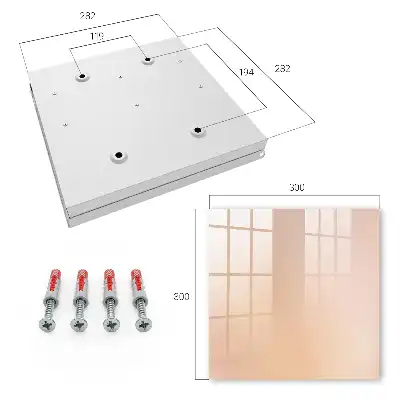 Wall mounted key box Pastel mood relaxes and calms