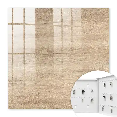 Key box for home Wooden texture warm cozy