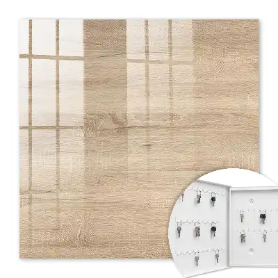 Key box for home Wooden texture warm cozy