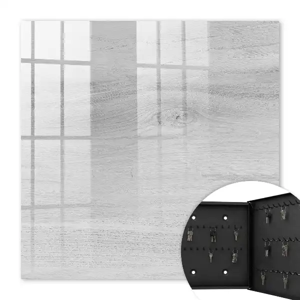 Decorative key box Wooden patterns for minimalists