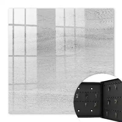 Decorative key box Wooden patterns for minimalists
