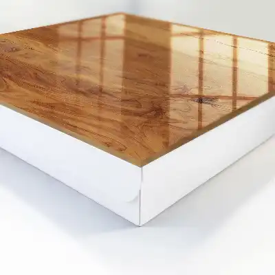Wall mounted key box Wooden texture with expressive grain