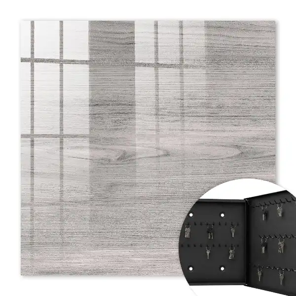 Key box for home Gray wood shade