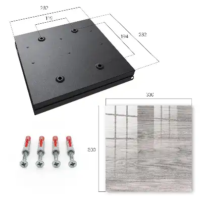 Key box for home Gray wood shade