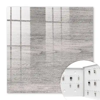 Key box for home Gray wood shade