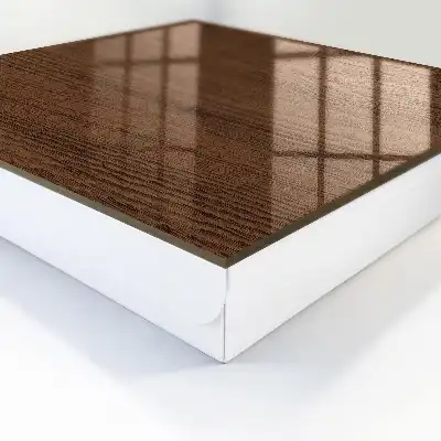 Decorative key box Wooden texture with distinct grain