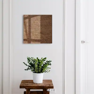 Decorative key box Wooden texture with distinct grain