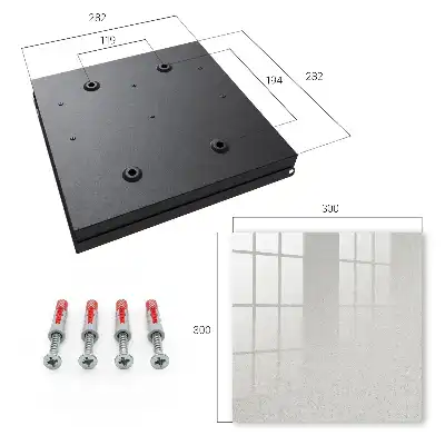 Wall mounted key cabinet Natural elegance minimalist style