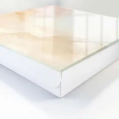 Key cabinet Light landscape with a watercolor effect