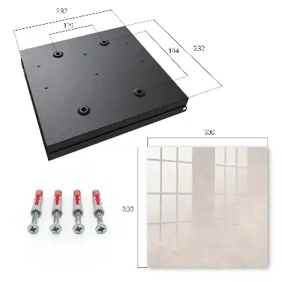 Wall mounted key box Concrete texture full of elegance