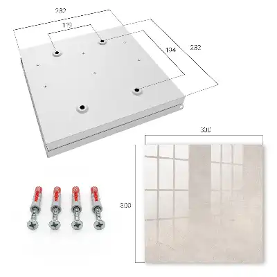 Wall mounted key box Concrete texture full of elegance